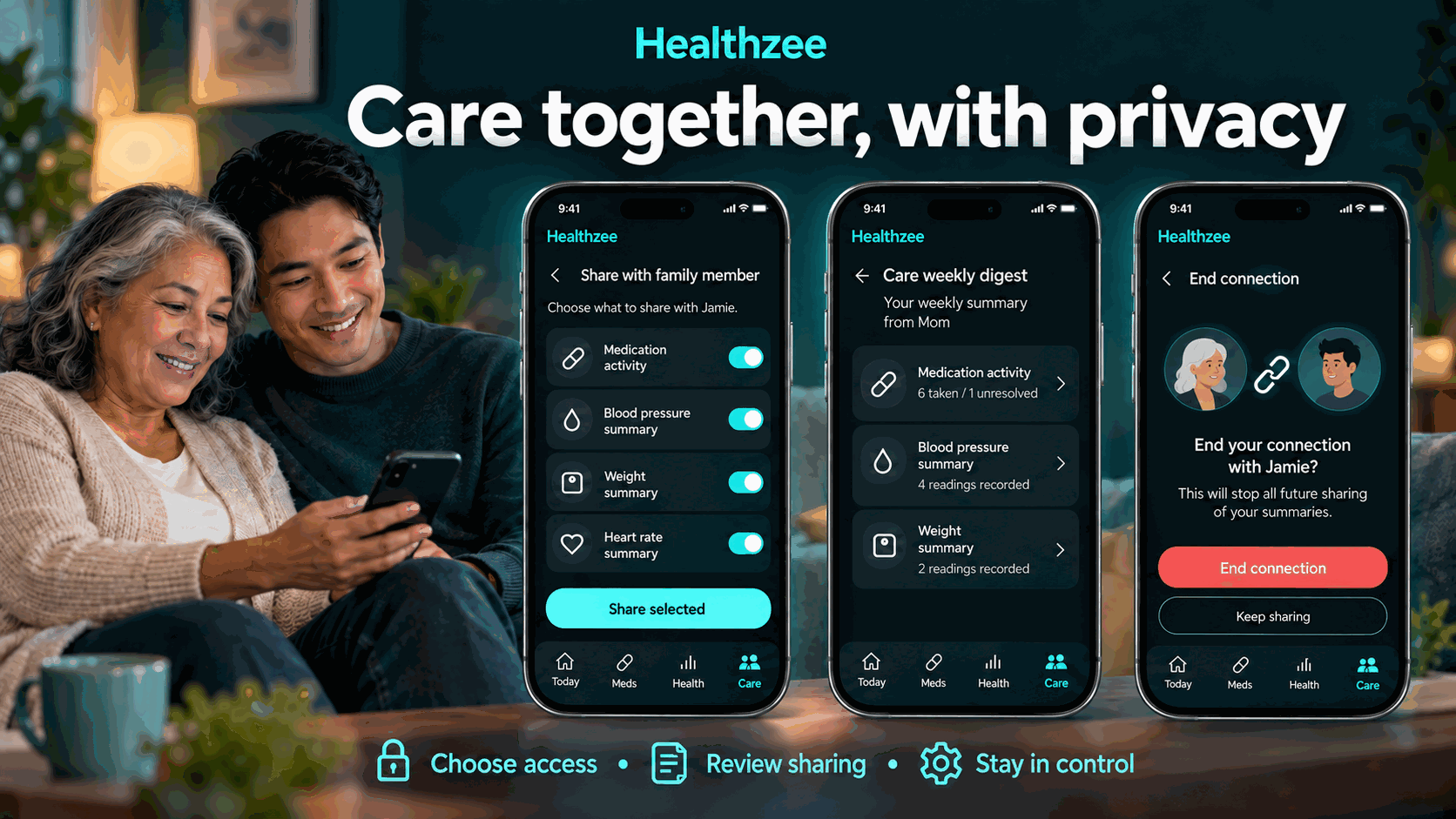 Multiple Care Circle connections